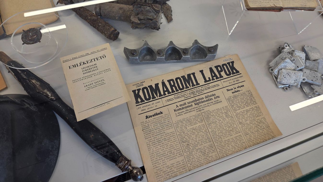 35 tonna bomba hullott a kettészakadt városra – ilyen volt Komárom a második...