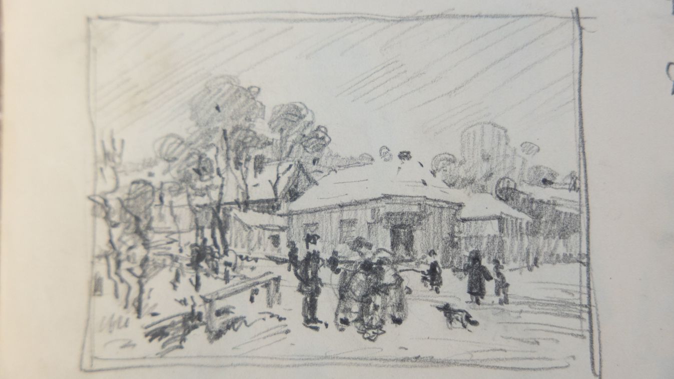 Egy vérbeli tatabányai felismeri a neves festő 80 éves utcarészleteit