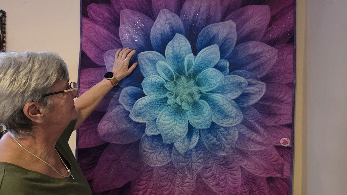 Bábolnáról a francia Ezüstvölgyig: az aranykezű Marika néni a foltvarrók...