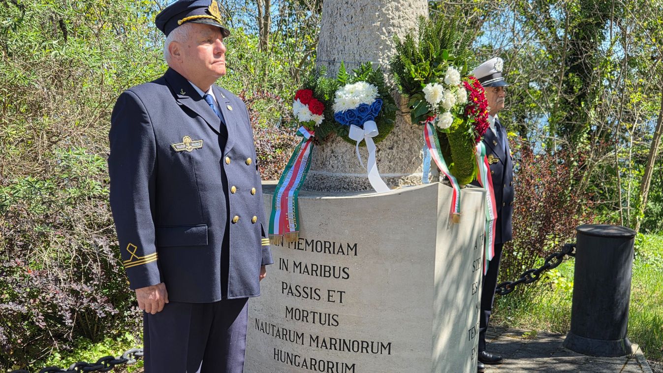 Tengerész emléknap a Komáromi Napokon: DDr. Juba Ferenc és Hadnagy Gábor...