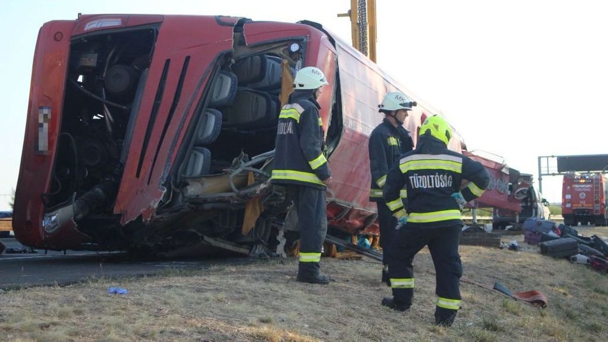 Halálos buszbaleset a pályán, vonatgázolás és több súlyos baleset is történt +fotók, videó