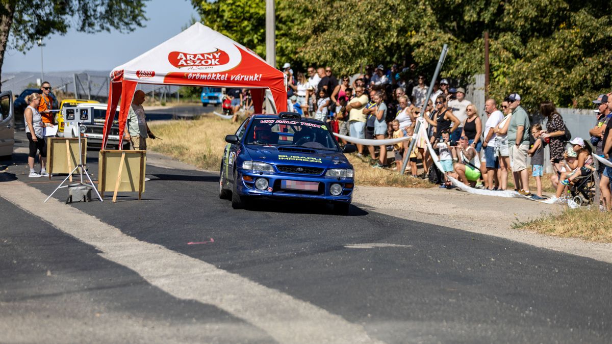 Hevesi Norbert és Hevesi Nika nyerte az Oroszlány Rallye-t