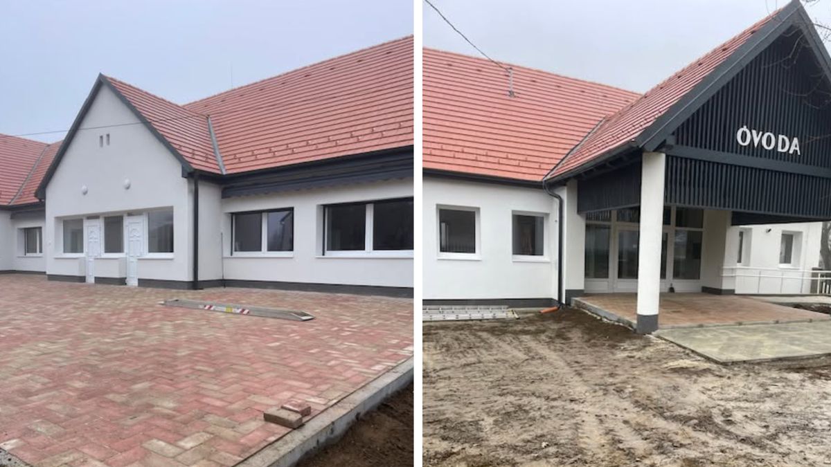 Százmillió forintos támogatásból újult meg a bársonyosi óvoda