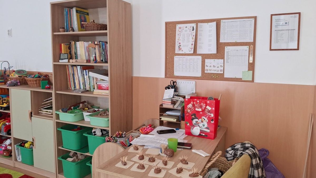 A gyerekek alig győzik felfedezni az újdonságokat – nagyot változott a bajnai óvoda
